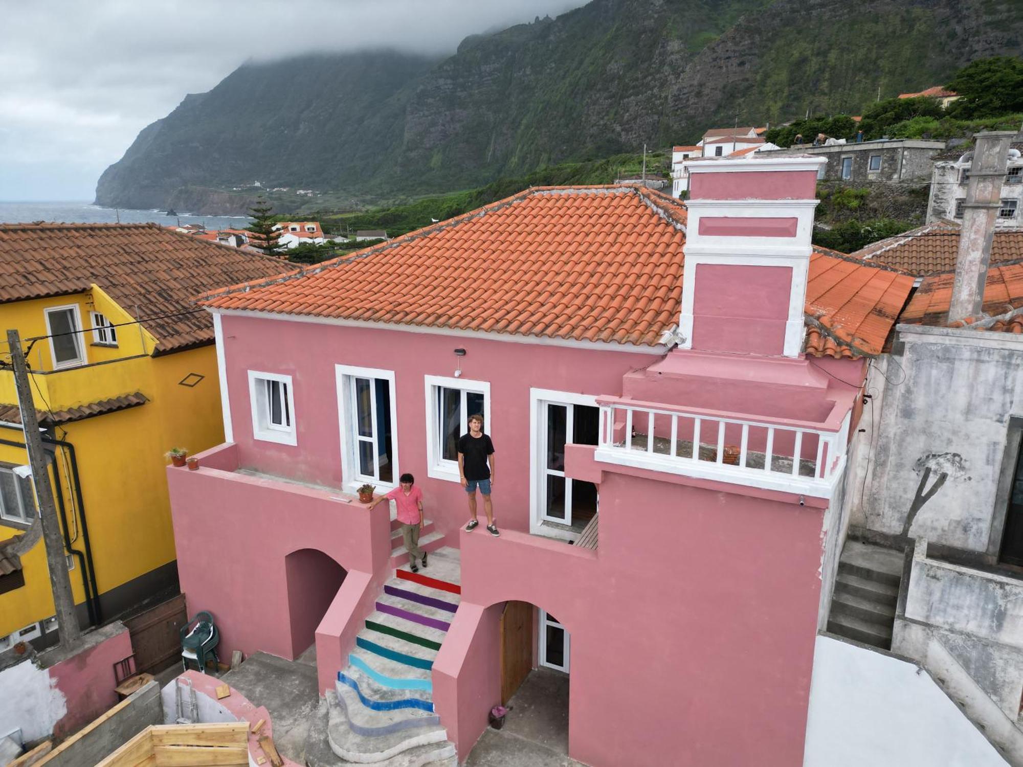 Faja Grande The Pink House旅舍 外观 照片